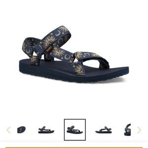 NWT Teva sun and moon sandals